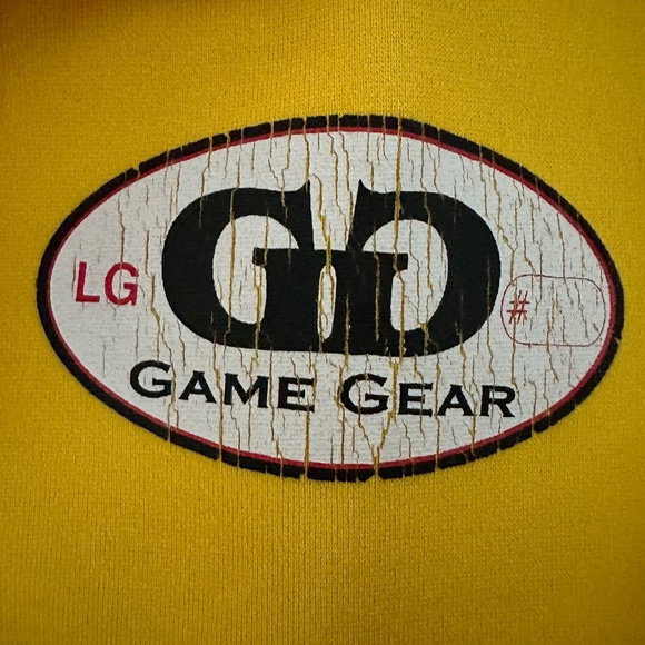 Game Gear Teen Junior LG Yellow Athletic Sleeveless T-shirt Compression Tank Top - Picture 6 of 9